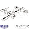 Grohe Grohtherm 800 Thermostatic Bath Mixer Spares